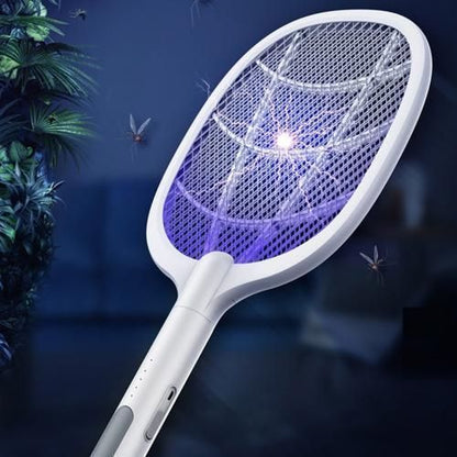Raquette Anti-Moustiques Électrique Rechargeable LED UV – Modèle IF-218
