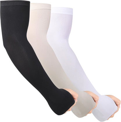 Manchons de Compression Bras Anti-UV “Let’s Slim” – Pack Multi-Couleurs