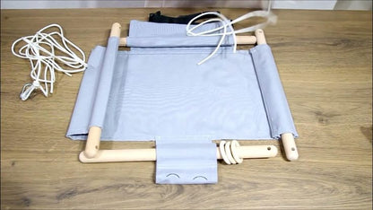 Balançoire Bébé en Bois – Sécurisée, Confortable et Évolutive